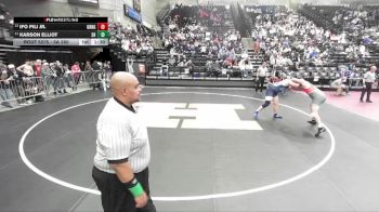 5A 285 lbs Cons. Round 2 - Karson Elliot, Salem Hills vs Ifo Pili Jr., Granger