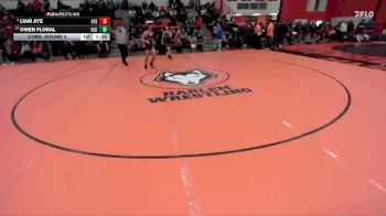 138 lbs Cons. Round 4 - Liam Aye, St. Charles (EAST) vs Owen Floral, Grayslake (CENTRAL)