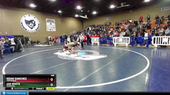 145 lbs Cons. Round 3 - Ian White, Mariposa vs Noah Sanchez, Centennial