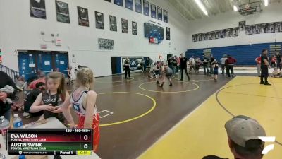 160-160+ Round 3 - Eva Wilson, Powell Wrestling Club vs Austin Swink, Powell Wrestling Club