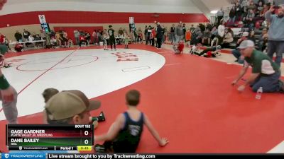 49-52 lbs Round 4 - Dane Bailey, HRA vs Gage Gardner, Platte Valley Jr. Wrestling