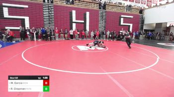 132 lbs Round Of 16 - Mathew Garcia, Dedham vs Roman Chapman, Putnam