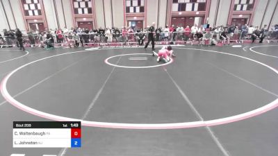 100 lbs Consi Of 16 #2 - Clayton Waltenbaugh, Pa vs Luke Johnston, Nj