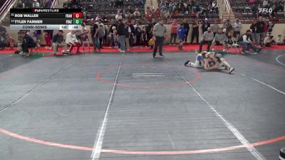 85_B lbs Consolation - Rob Waller, Franklin Regional vs Tyler Farmer, Frazier