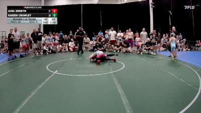 80 lbs Round 1 (4 Team) - Axel Dedeyn, Triumph Trained vs Kaiden Crowley, Journeymen Uprising