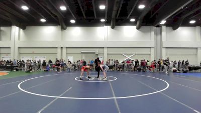 120 lbs Cons. Round 3 - Hunter Jauregui, CA vs Eli Flowers, GA