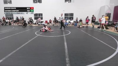 72 lbs Round 3 (6 Team) - Cayden Comfort, Team Catalyst vs Kaison Deats, Mat Assassins Red