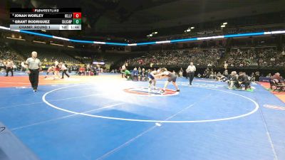 165 Class 1 lbs Champ. Round 1 - Grant Rodriguez, Cole Camp vs Jonah Worley, Kelly