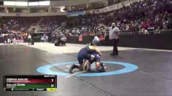 5A 120 lbs Quarterfinal - Dallas Dunn, Carlsbad vs Joshua Sadler, Atrisco Heritage Academy