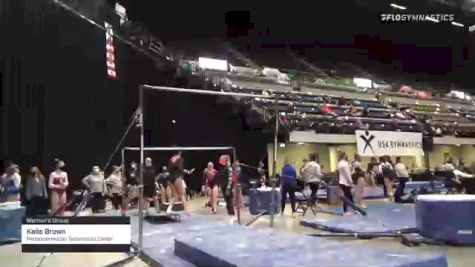 Kalie Brown - Women's Group, Perpetual Motion Gymnastics Center - 2021 Women's Xcel Region 4 Championships
