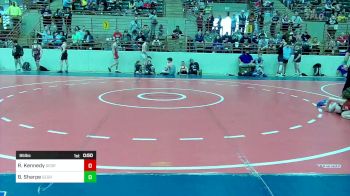 95 lbs Quarterfinal - Rowan Kennedy, Georgia vs Brayden Sharpe, Georgia