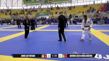 Antonio Luis De Sousa Martins vs Andre Luiz Furtado 2025 Brasileiro Jiu-Jitsu IBJJF
