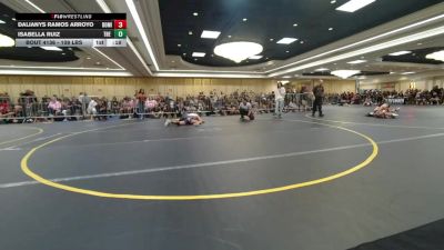 109 lbs Round Of 64 - Dalianys Ramos Arroyo, Dominate WC vs Isabella Ruiz, The Valley Athletic Club