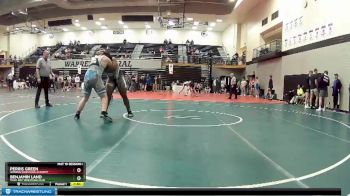 285 lbs Champ. Round 2 - Benjamin Land, Team Jeff Wrestling Club vs Perris Green, Warren Wrestling Academy