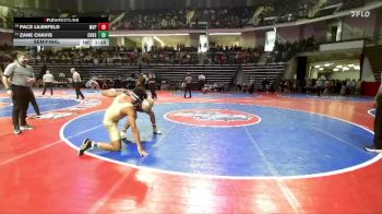 144-1A Semifinal - Zane Chavis, Commerce Hs vs Pace Lilenfeld, Mt Vernon Presbyterian
