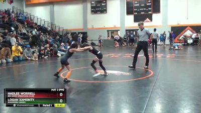 GB-1 lbs Round 3 - Logan Xamonty, Hammerin Hawks vs Hadlee Worrell, Big Game Wrestling Club