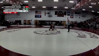 133 lbs Cons. Round 1 - Joseph-Rodney Troyer, Pacific (or) vs Anastacio Martinez, Concordia (wi)