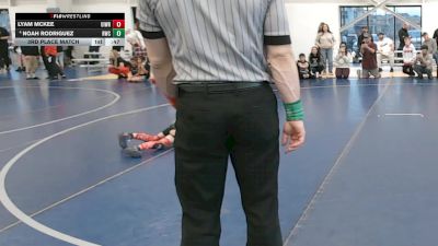49 lbs 3rd Place Match - Noah Rodriguez, Ridge Wrestling Club vs Lyam McKee, Uintah Wrestling
