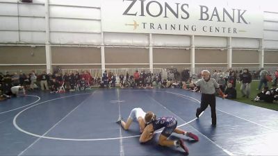 132 lbs Cons. Round 4 - Bennett Knox, Copper Hills vs Carson Anderson, Skyview