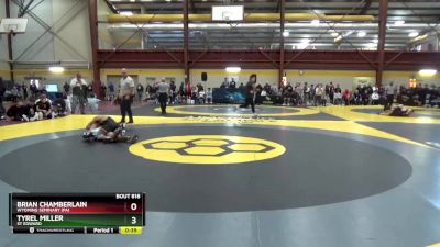 175 lbs Cons. Round 6 - Brian Chamberlain, Wyoming Seminary (PA) vs Tyrel Miller, St Edward