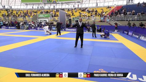 Paulo Gabriel Vieira De Sousa vs Raul Fernandes Almeida 2025 Brasileiro Jiu-Jitsu IBJJF
