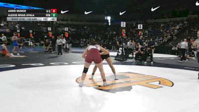 155 lbs Consi Of 16 #2 - Andie Munoz, La Quinta/La Quinta (SS) vs Alexis Rivas Ayala, Pitman (SJ)