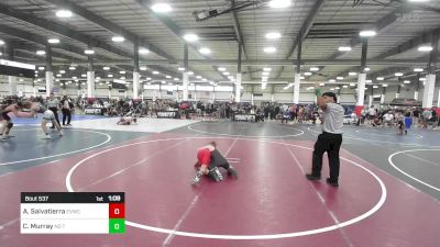 88 lbs Rr Rnd 5 - Adrian Salvatierra, Evwc vs Cooper Murray, No Team