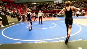 106 lbs Quarterfinal - Blake Hornberger, Perkins vs Malaki Venetoff, Berryhill Wrestling Club