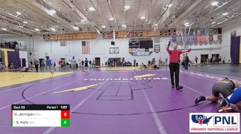 160B Round 1 - Brody Kelly, Izzy Style Wrestling vs Gable Jernigan, MWC Wrestling Academy