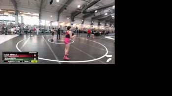 110 lbs Cons. Round 2 - Tessa Smith, Dripping Springs Youth Sports vs Laila Abarca, Best Trained Wrestling