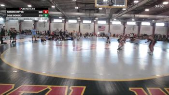 123 lbs Round 2 (12 Team) - Arturo Reyes, Mat Assassins Black vs Cole Borzio, Steller Trained Thorn