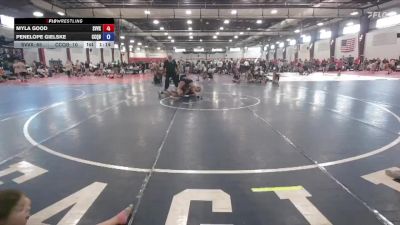 134 lbs Round 2 (6 Team) - Myla Good, Steel Valley Vixens vs Penelope Gielske, Crown City Queens Blue