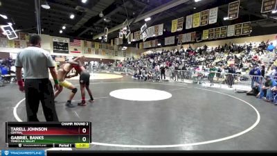 182 lbs Champ. Round 2 - Tarell Johnson, Central vs Gabriel Banks, Temecula Valley