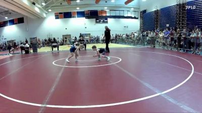 49 lbs Round 3 - Sophie Newman, Shenandoah Valley Wrestling Cl vs Isaiah Huff, Reaper Wrestling Club