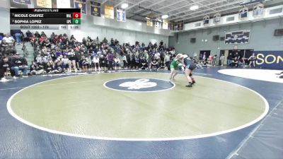 170 lbs Quarterfinal - Nicole Chavez, Walnut vs Sophia Lopez, Upland