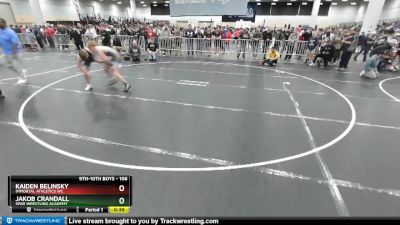 106 lbs Cons. Round 2 - Kaiden Belinsky, Immortal Athletics WC vs Jakob Crandall, SPAR Wrestling Academy