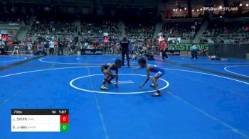 73 lbs Quarterfinal - Jalyn Smith, Sherman Challengers vs Shiloh Jackson-Bey, Whitted Trained