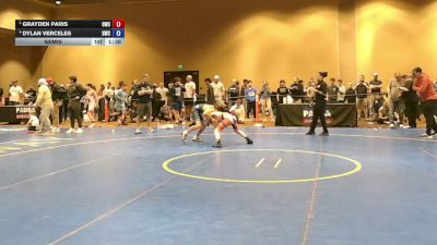 88 lbs Semis - Grayden Paris, Orchard Wrestling Club vs Dylan Verceles, Headhunters Wrestling Club