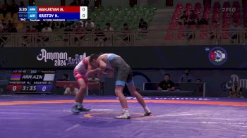 48 kg Repechage #2 - Martin Manjikyan, Armenia vs Nikolai Kristov, Individual Neutral Athletes