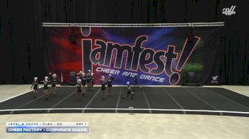 Cheer Factory - Corporate Chaos [2025 L2 Youth - Flex - D2 Day 1] 2025 JAMfest San Antonio Classic