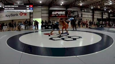 125 kg Cons. Round 3 - Hayden Simpson, Cowboy RTC vs Max Balow, Viking RTC