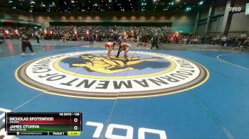 138 lbs Champ. Round 3 - Nicholas Spotswood, Folsom vs James Otuhiva, Palo Alto Hs