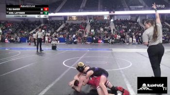 73 lbs Cons. Semi - Joel Lattimer, Pittsburg vs Eli Baker, Hoxie Kids