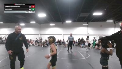 157 lbs Cons. Semi - Cameron Laterra, DC Trained vs Ivan Fiel, Impact Wrestling Academy