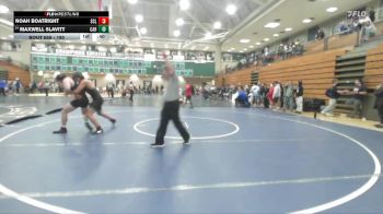 190 lbs Cons. Round 3 - Maxwell Slavitt, Carlsbad vs Noah Boatright, San Clemente