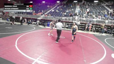 106 lbs Quarterfinal - Marshall Dean, Sidney WC vs Payson Attebury, Team Grand Valley Elite