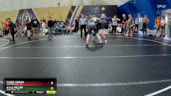 190 lbs Round 5 (8 Team) - Caige Horak, Warner Elite vs Kyle Miller, Ohio Titan