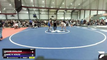 150 lbs Cons. Round 2 - Zakharii Kovalchuk, WA vs Gabriel M. Acoltzi, WA