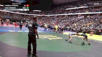 G120-4A Cons. Round 3 - Alex Traenkle, Manitou Springs Girls vs Daniella Apodaca, James Irwin Charter Girls