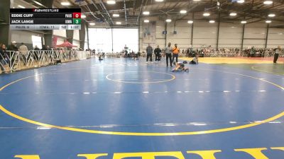 68 lbs Round 5 - 3:00pm Friday - Eddie Cuff, PA USA vs Jack Lange, Iowa Black